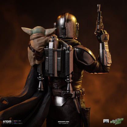 Statue Mandalorian and Grogu - The Mandalorian and Grogu Movie - Art Scale 1/10 - The Mandalorian & Grogu