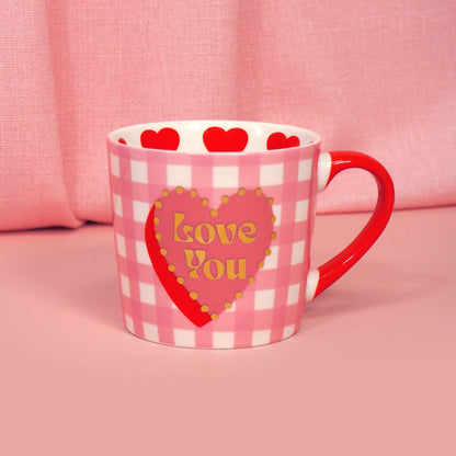 Taza de corazones “Te quiero”