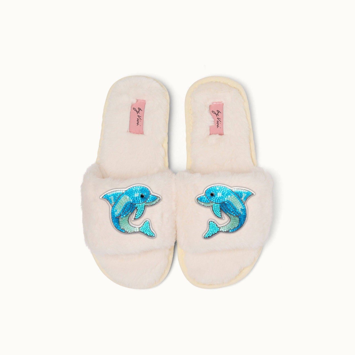 Paire de broches pour Chaussons - Dauphins