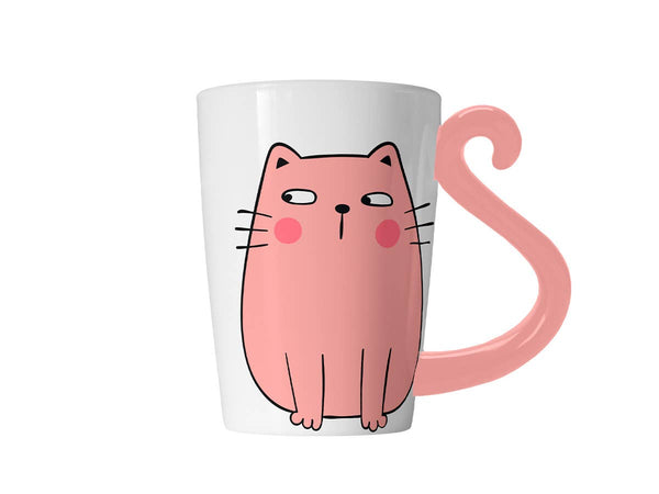 Pink Cat Mug