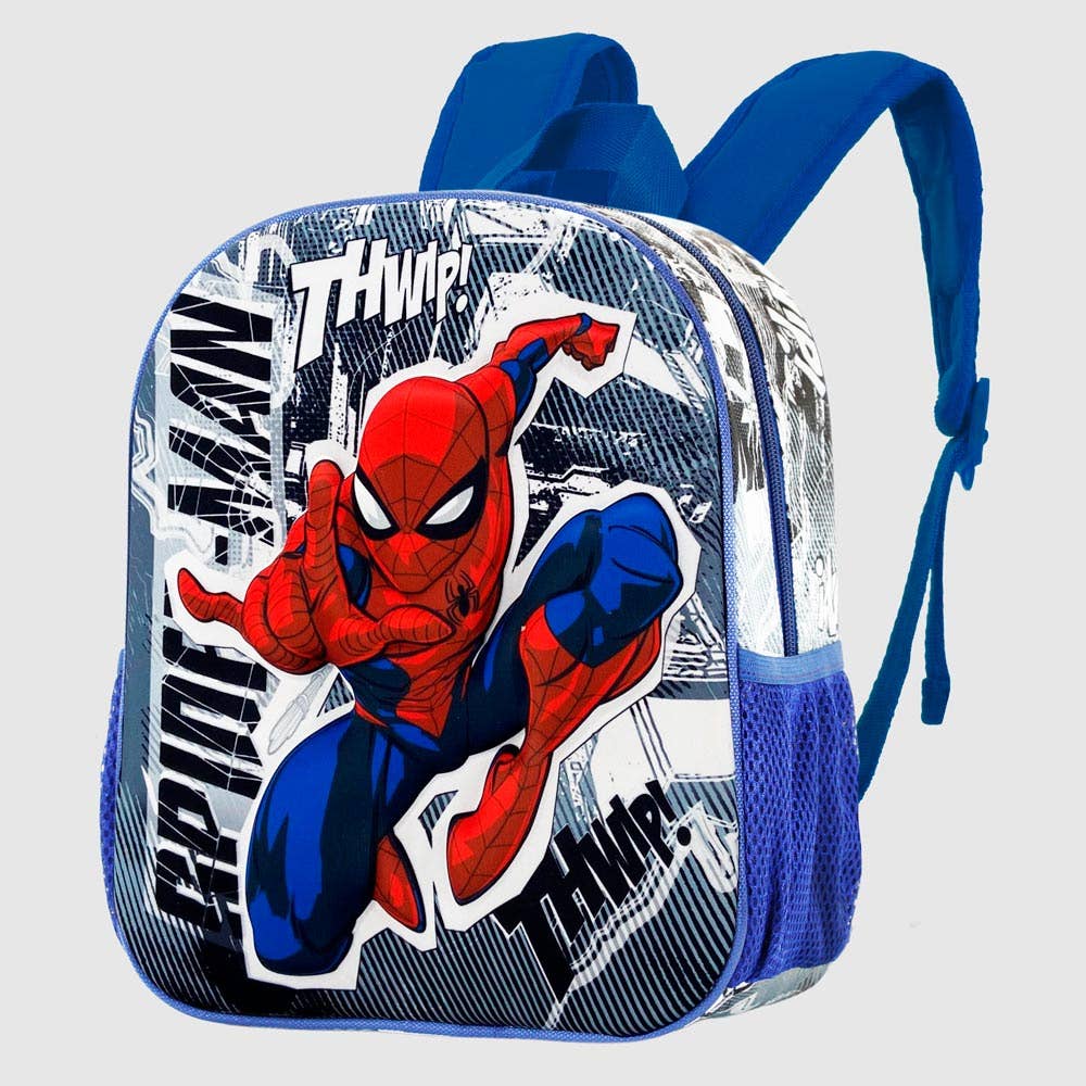 Sac à dos 3D enfant Spider-Man avec relief avant