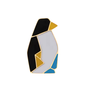 Origami Pinguïn Speld
