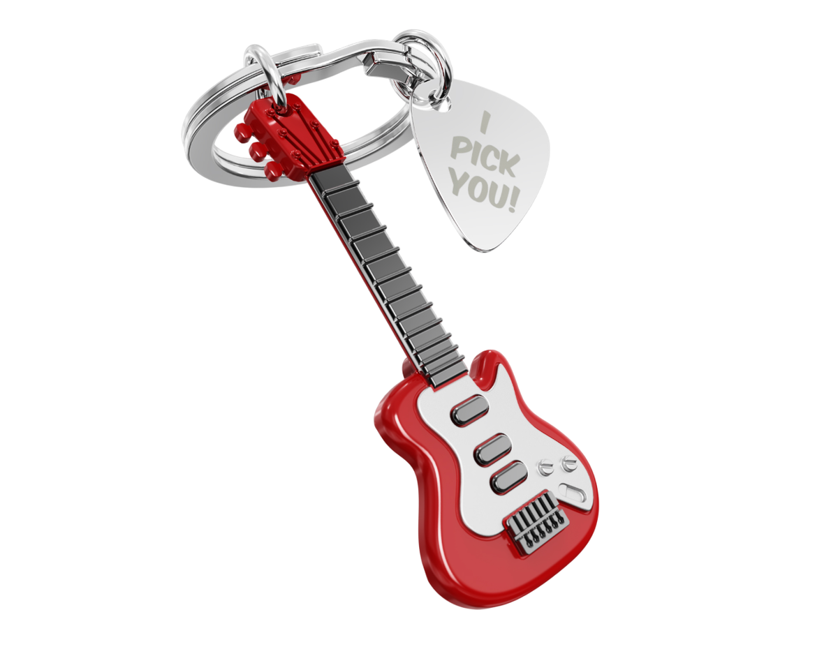 Porta-chaves de guitarra elétrica