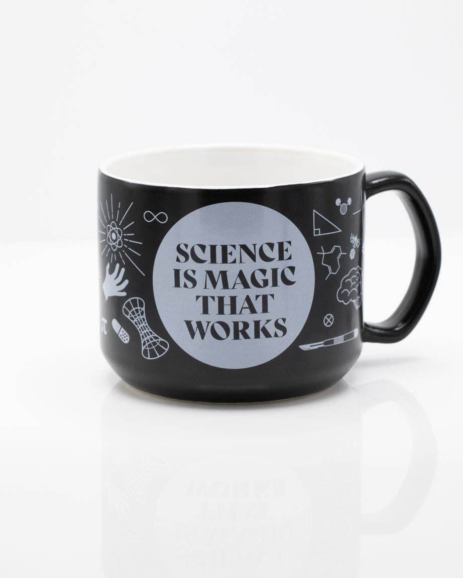 Mug "la Science Est Une Magie Qui Fonctionne" – produit scientifique Cognitive Surplus EU, vue 1