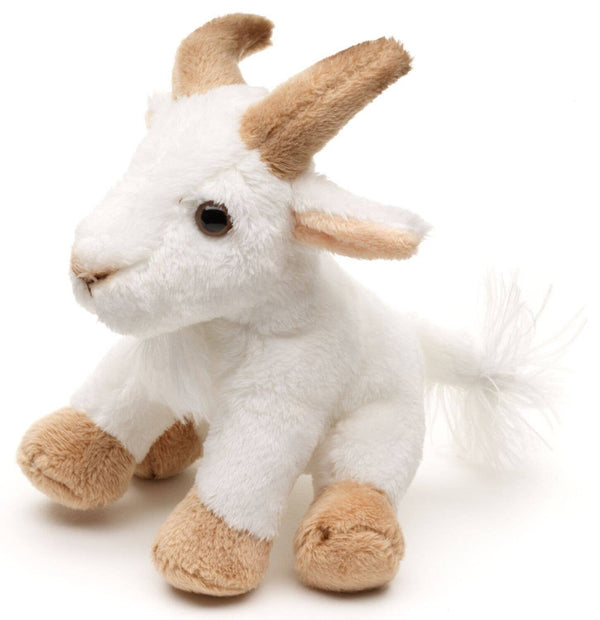Peluche Mountain Goat - 14 cm (longueur) - peluche Uni Toys