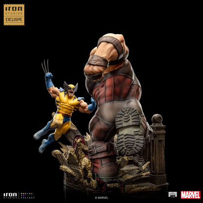 Statue Wolverine vs Juggernaut - X-Men - Art Scale 1/10 - Marvel Comics