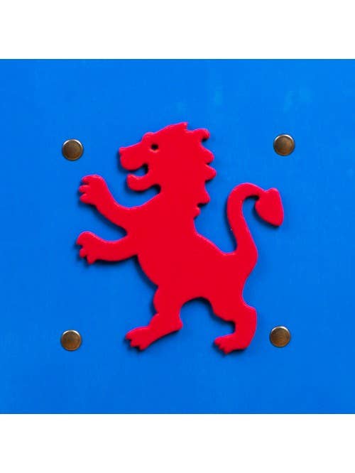 Bouclier Kamelot Bleu avec Lion S