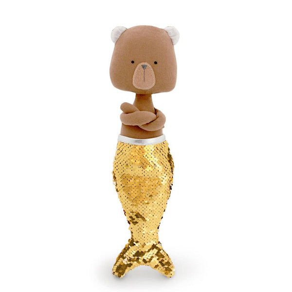 Peluche de algodón, Oscar El Oso: Sirena-29cm-3+