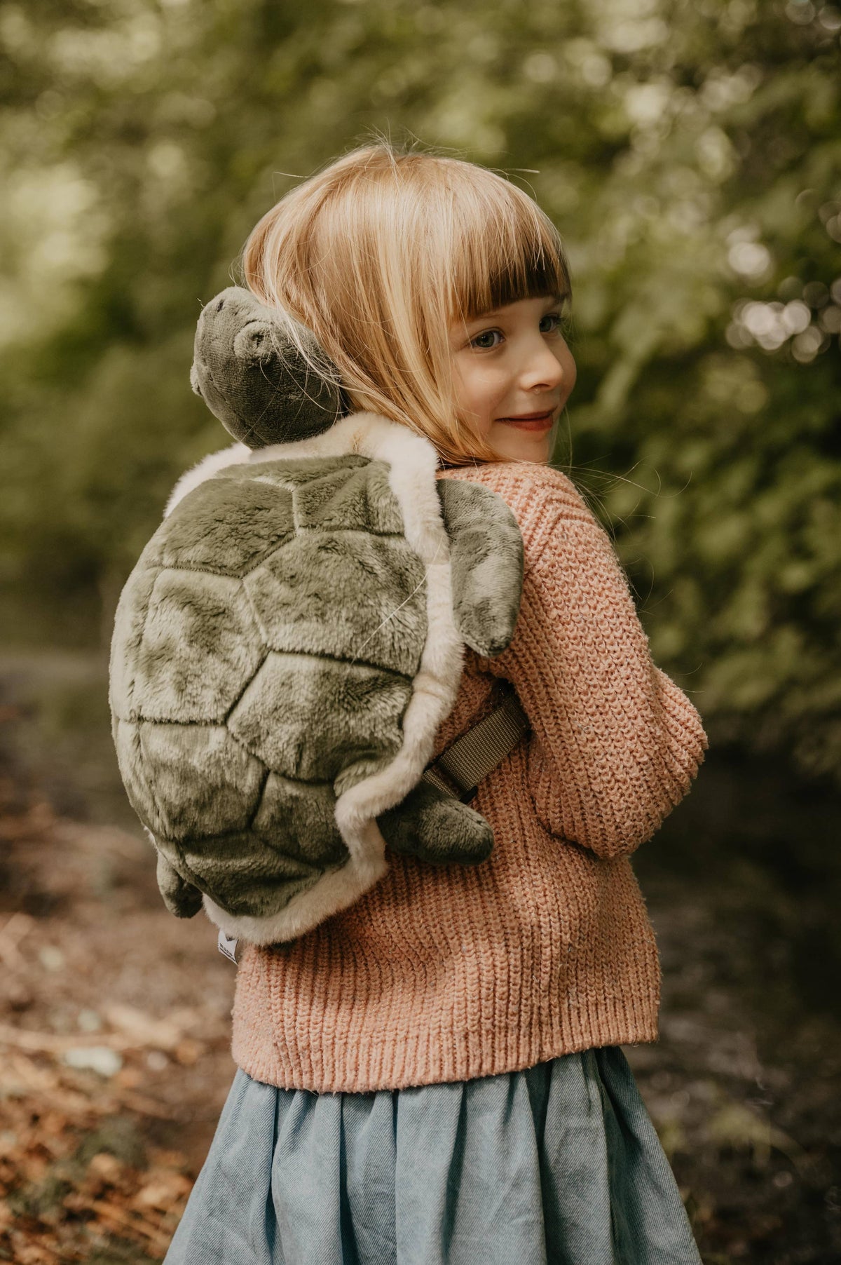Sac à dos peluche enfant Tortue