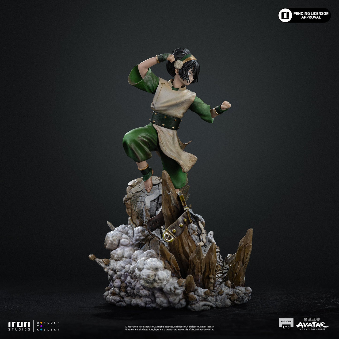 Pre-Order - Toph Beifong Statue - Avatar: The Last Airbender - Art Scale 1/10 - Iron Studios