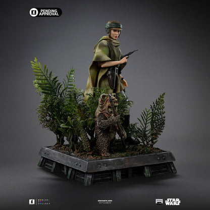 Statue Leia and Wicket - Star Wars Episode VI - Art Scale 1/10