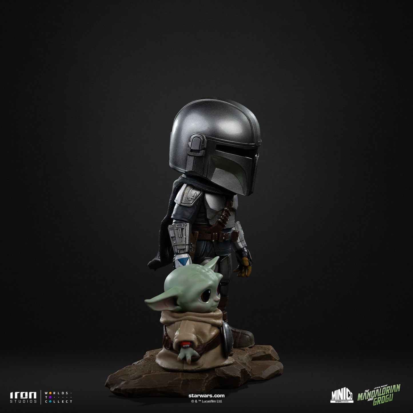 Pre-Order - Mandalorian and Grogu Statue - The Mandalorian - MiniCo - Iron Studios