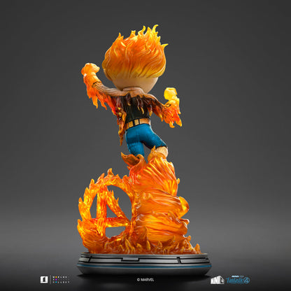 Figurine Human Torch (Blue Suit Variant) - Fantastic Four - Mini Co. - The Fantastic Four