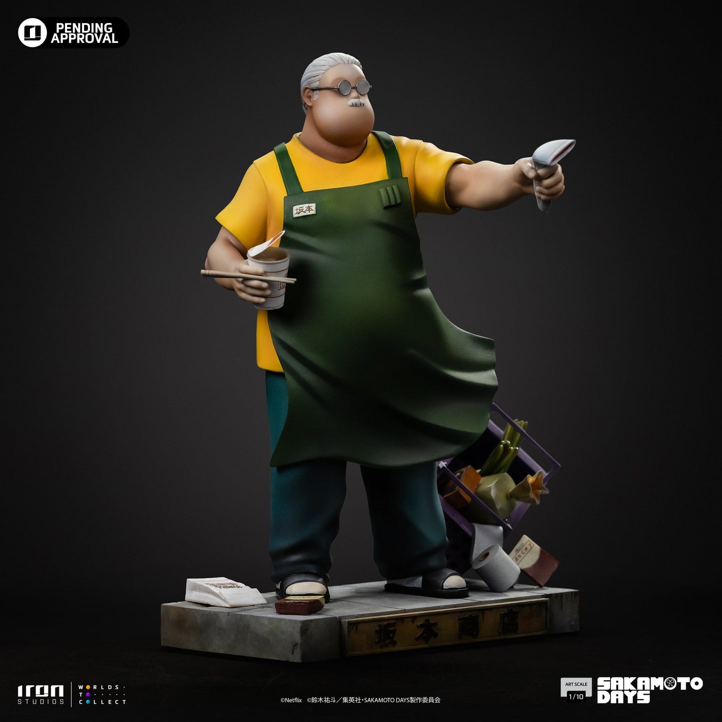 Pre-Order - Taro Sakamoto Statue - Sakamoto Days - Art Scale 1/10 - Iron Studios