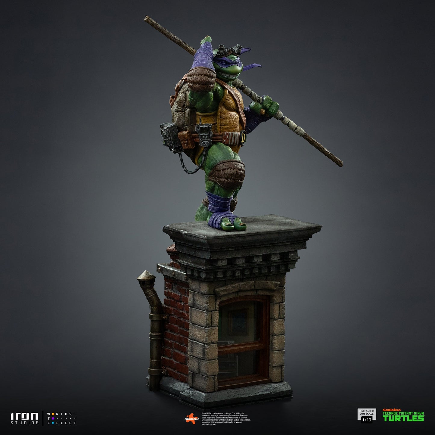 Statue Donatello Unleashed - Teenage Mutant Ninja Turtles - Art Scale 1/10