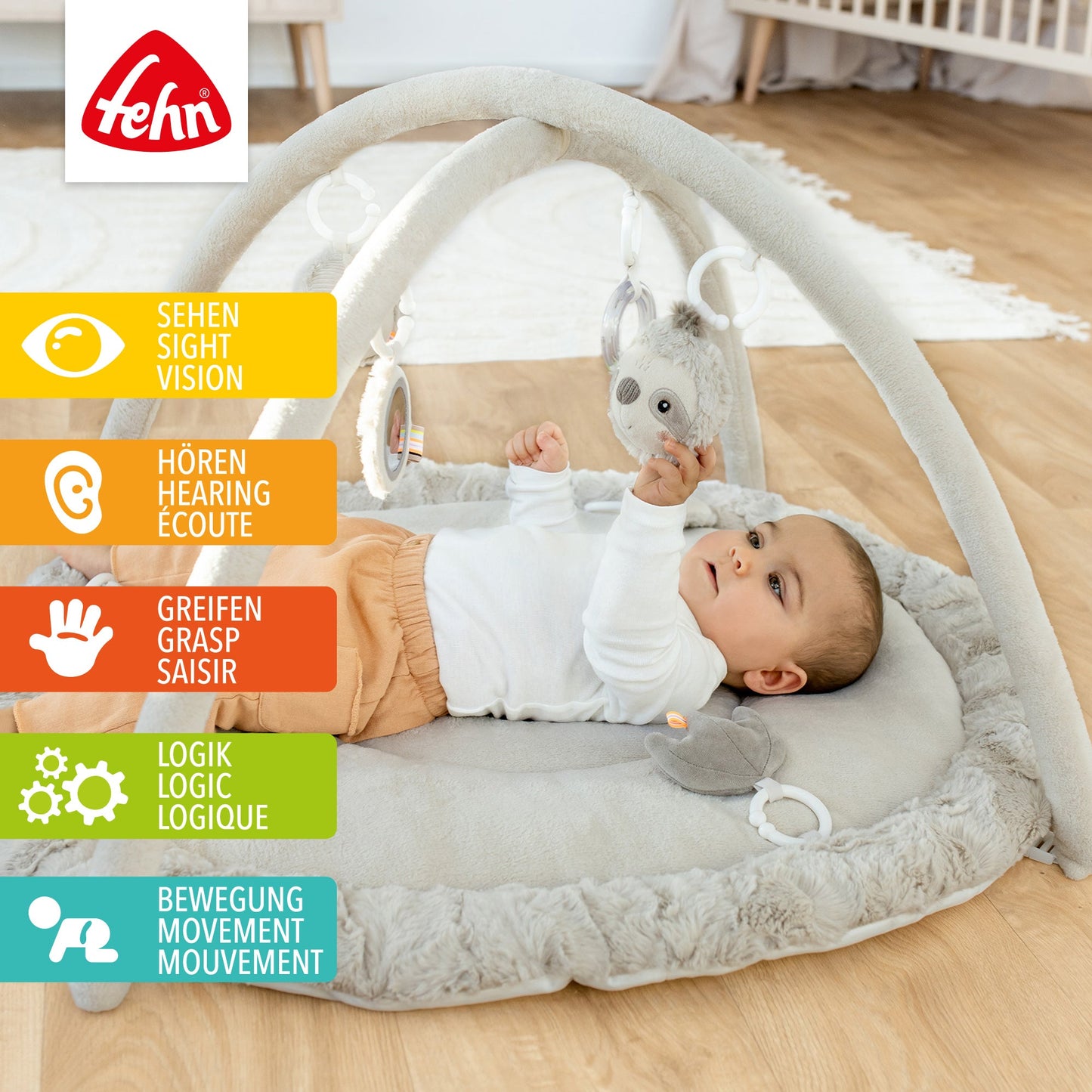 3-D-Activity-Decke Faultier