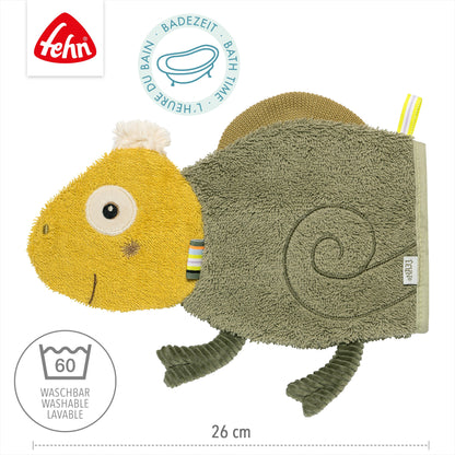 Waschhandschuh Chamäleon