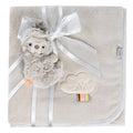 Couverture bébé avec petit paresseux – 100 × 75 cm