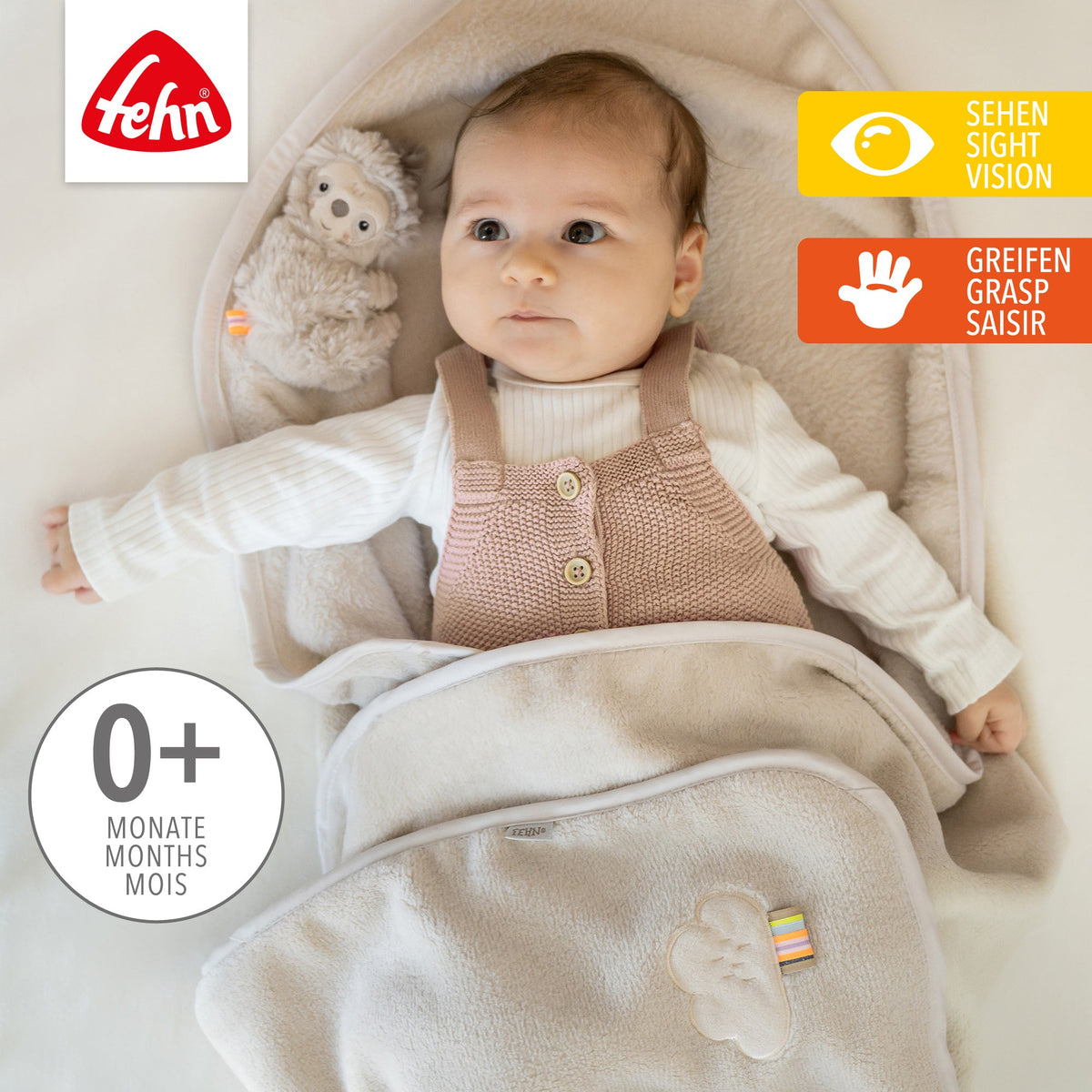 Kuscheldecke Faultier
