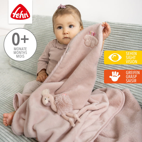 Kuscheldecke Flamingo