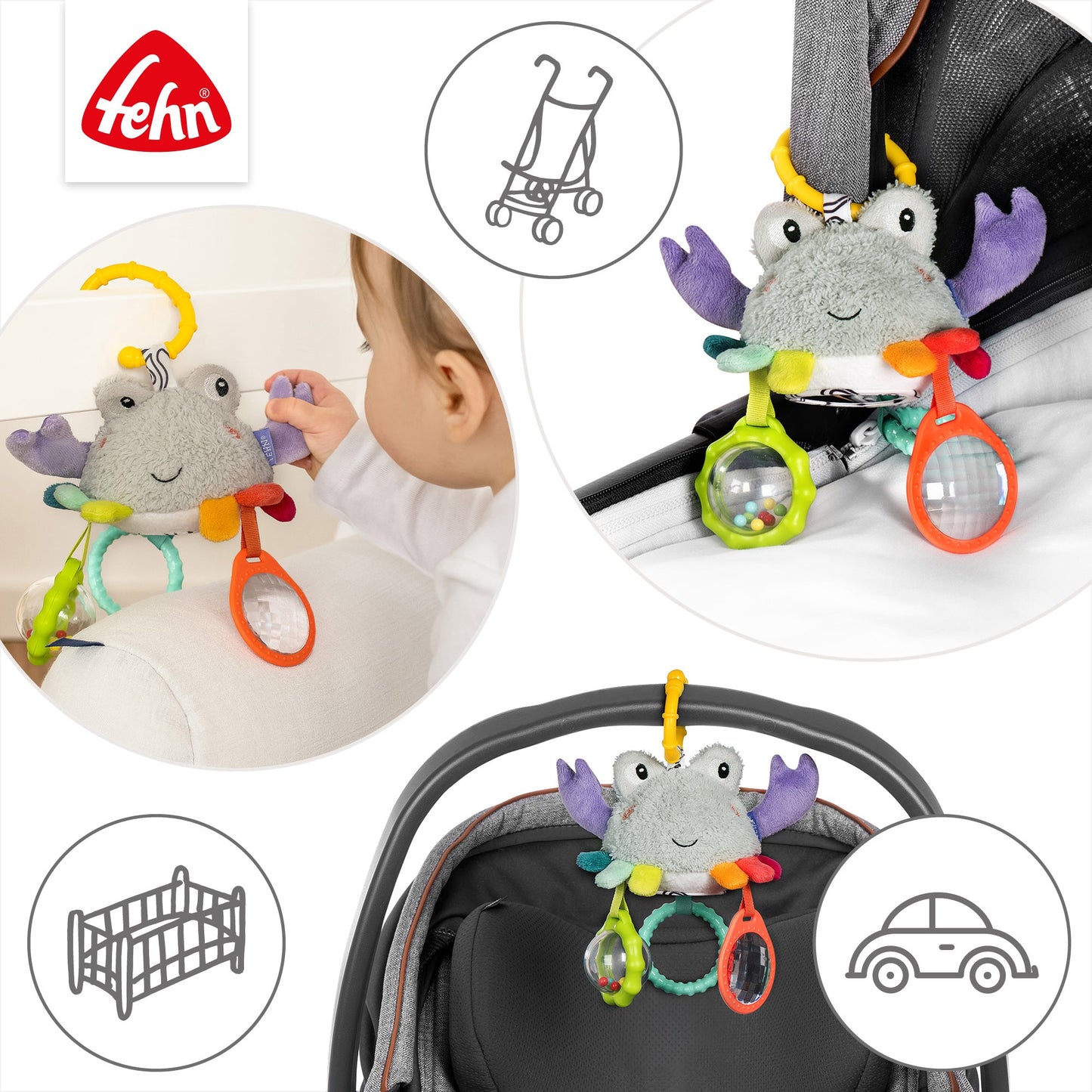 Mini-Mobile Krabbe
