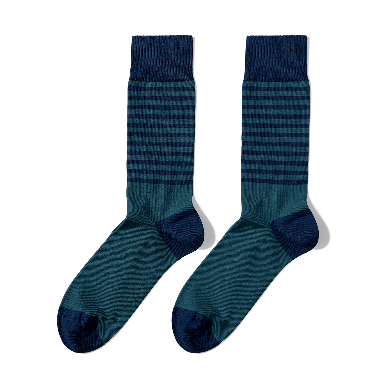 Chaussettes Striped Elegance
