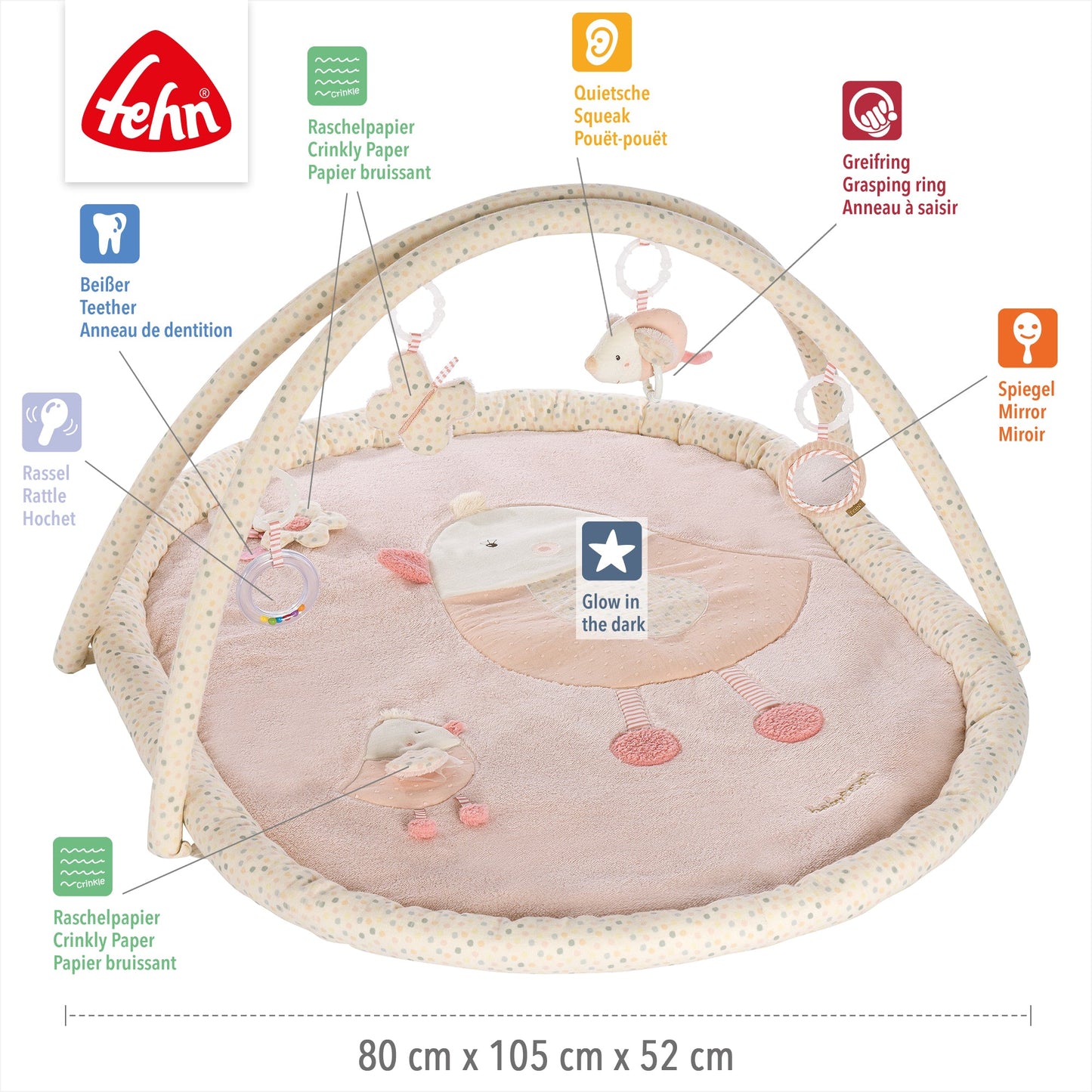 3-D-Activity-Decke Vogel