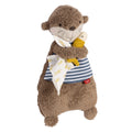 Peluche chauffante loutre Theo – 26 cm