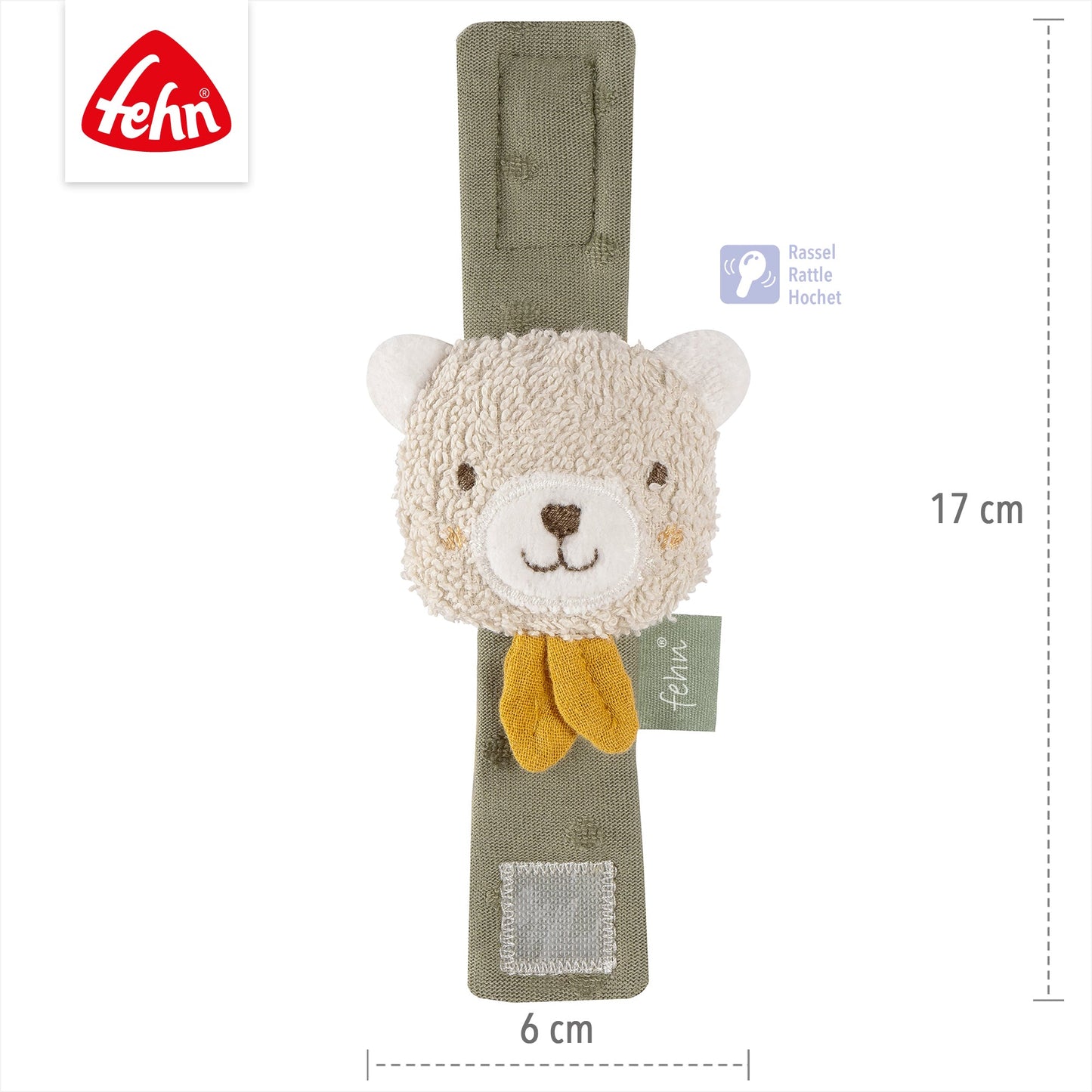 Rasselarmband Bär