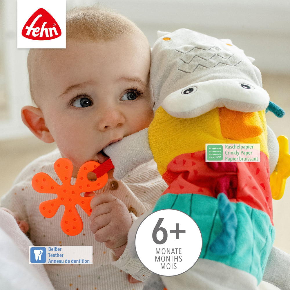 Handpop krokodil – DoBabyDoo – 40 cm