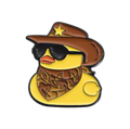 Yellow Duck Sheriff Pin