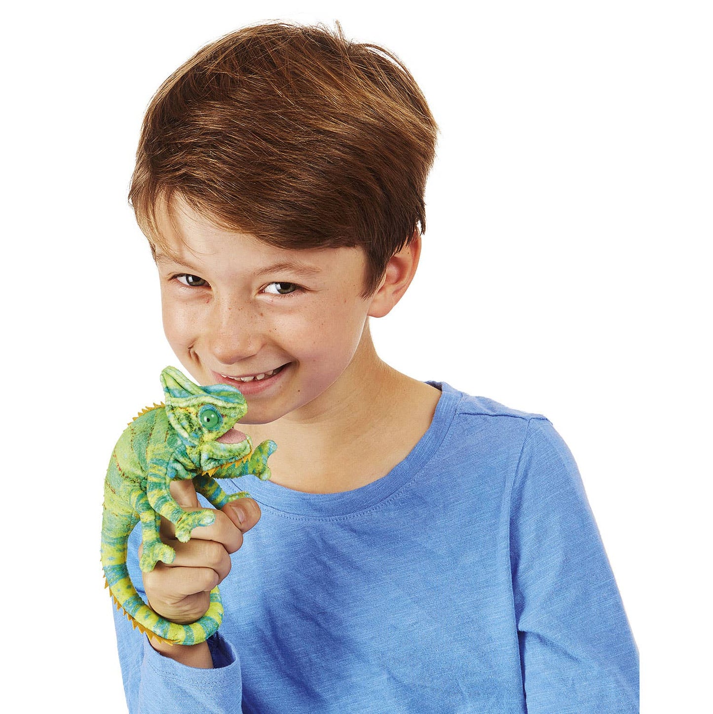 Marionnette à main Mini Caméléon 2794 Folkmanis réaliste