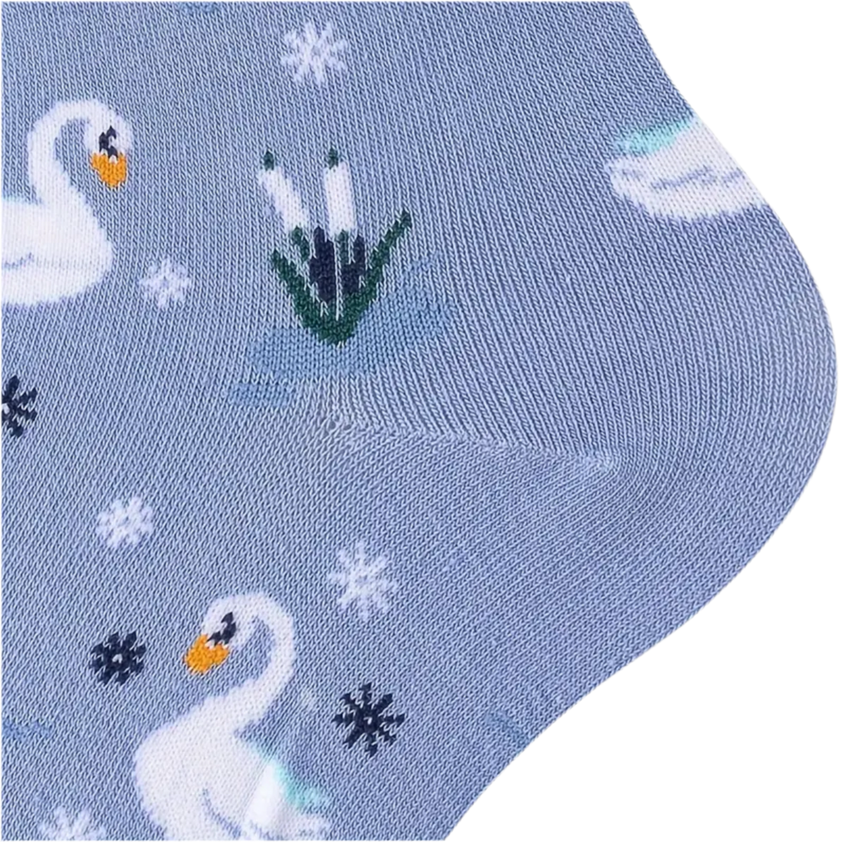 White Swan Socks
