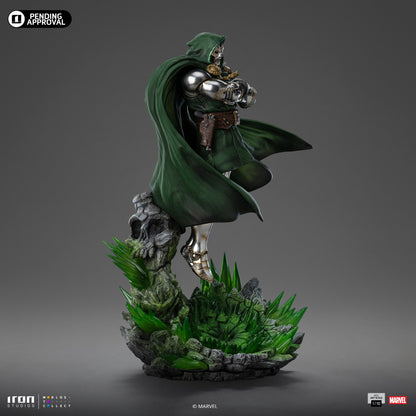 Statue Doctor Doom - Infinity Gauntlet Diorama - Art Scale 1/10 - The Fantastic Four
