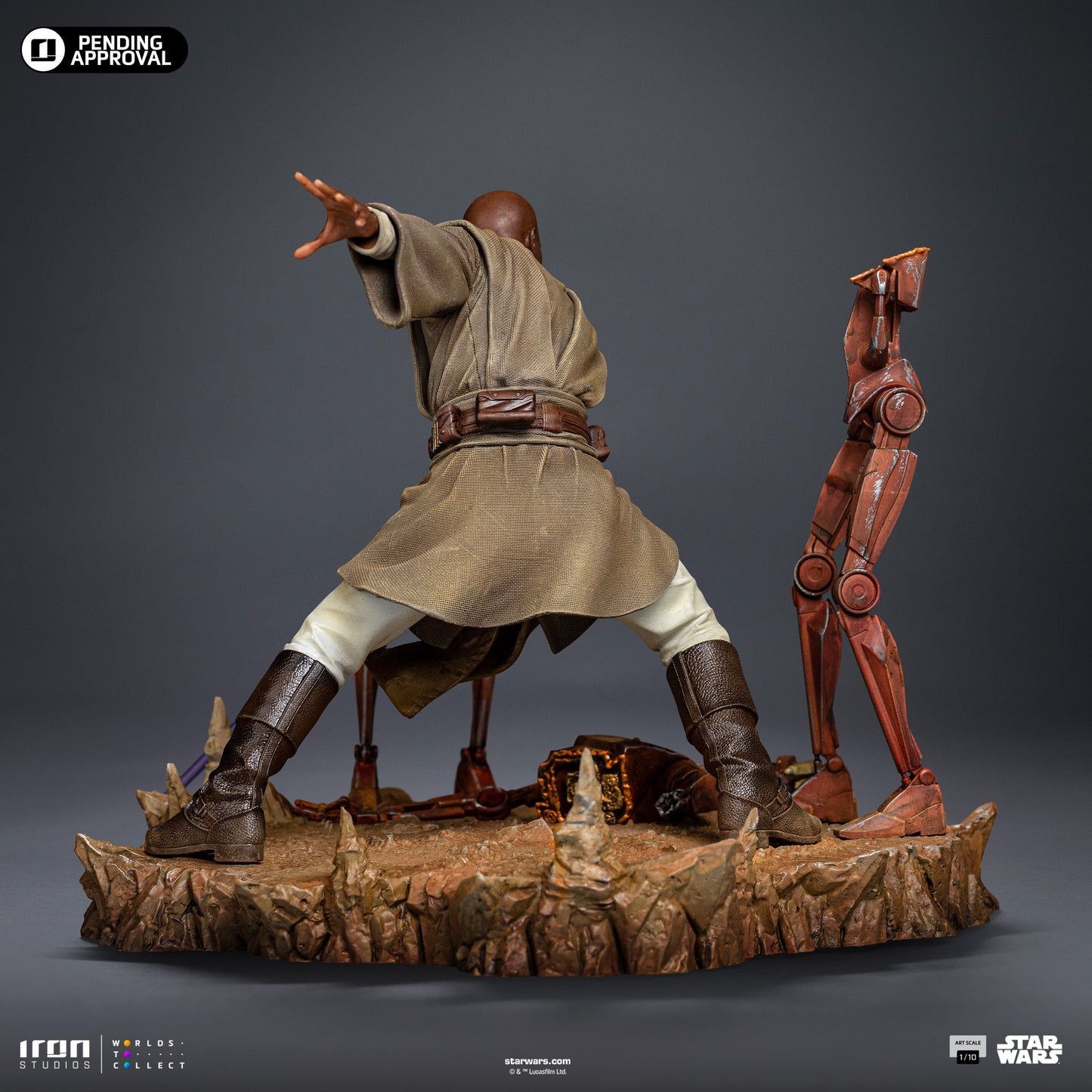 Statue Mace Windu - Star Wars - Art Scale 1/10