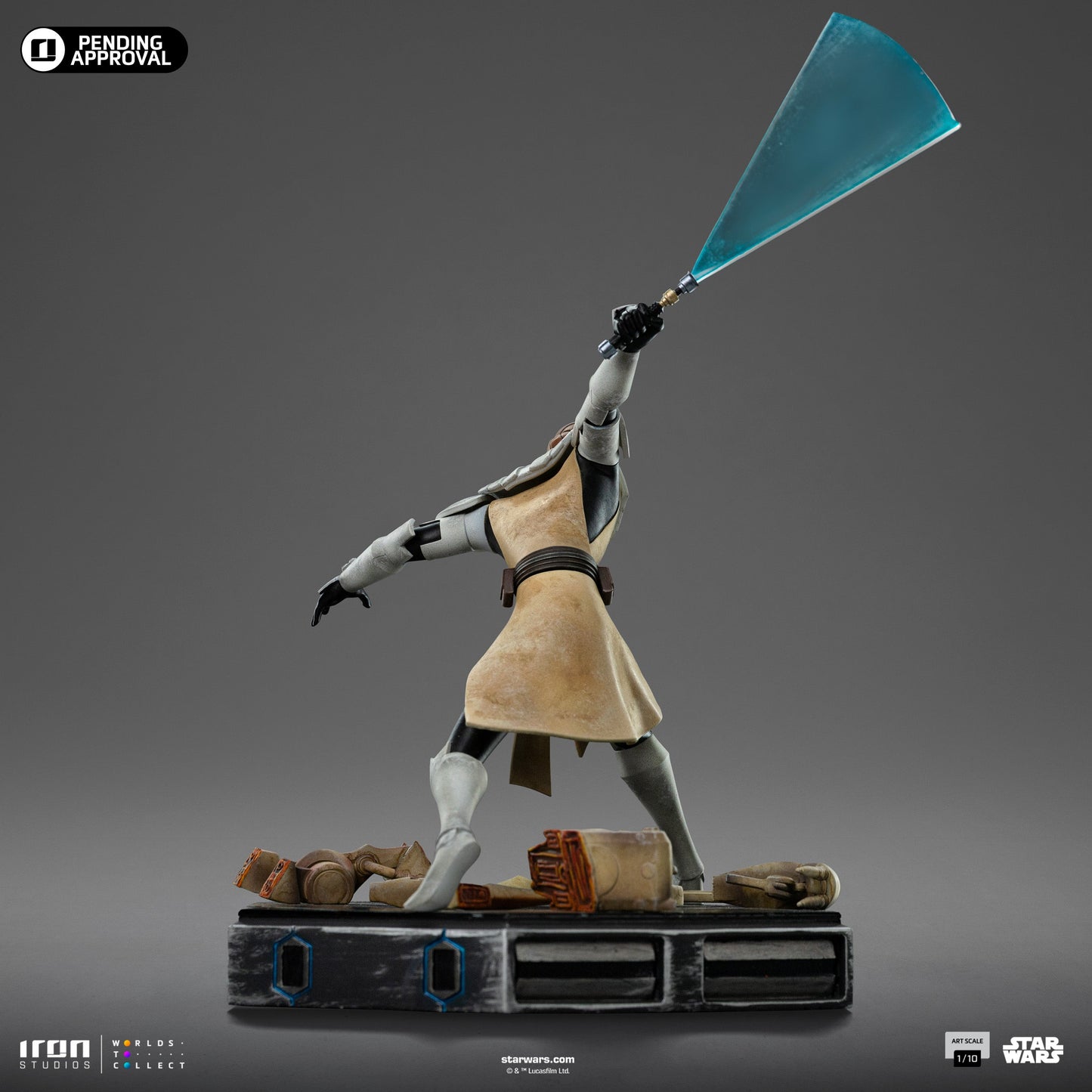 Statue Obi-Wan Kenobi - Star Wars: Clone Wars - Art Scale 1/10