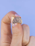 Mini gouden Kawaii croissant speldje