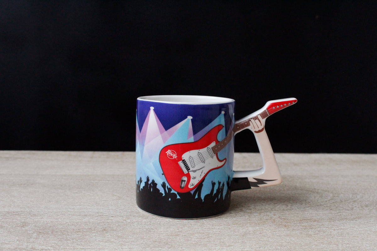 Mug Rock avec Guitare Électrique