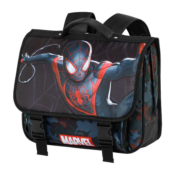 Cartable 2.0 Marvel Spider-Man « Miles » – Noir