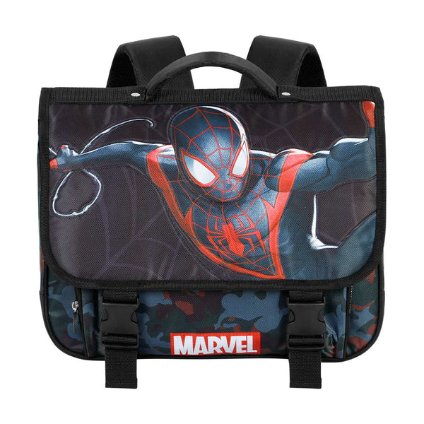 Cartable 2.0 Marvel Spider-Man « Miles » – Noir