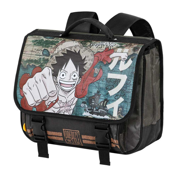 Cartable 2.0 One Piece « Map » – Brun