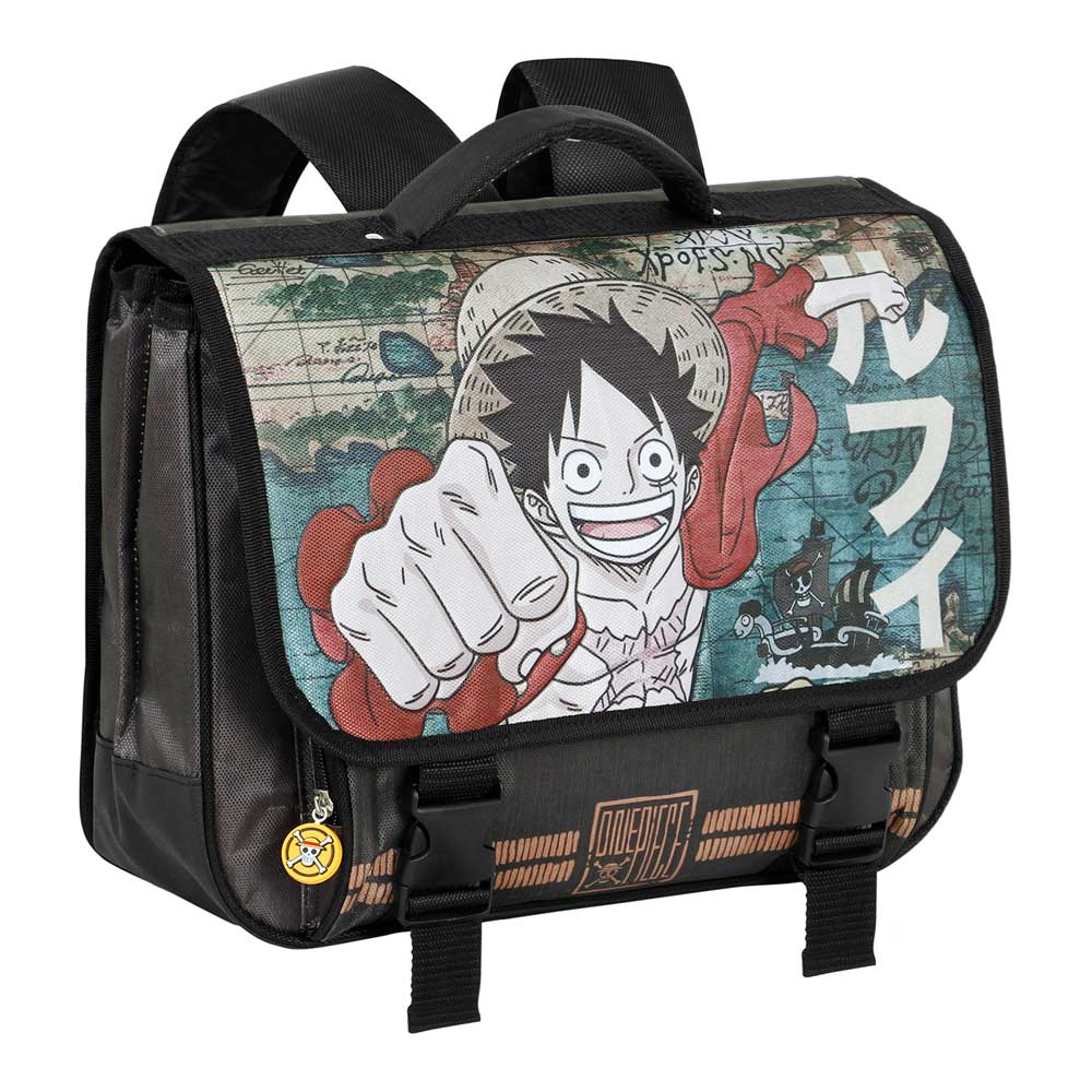 Cartable 2.0 One Piece « Map » – Brun