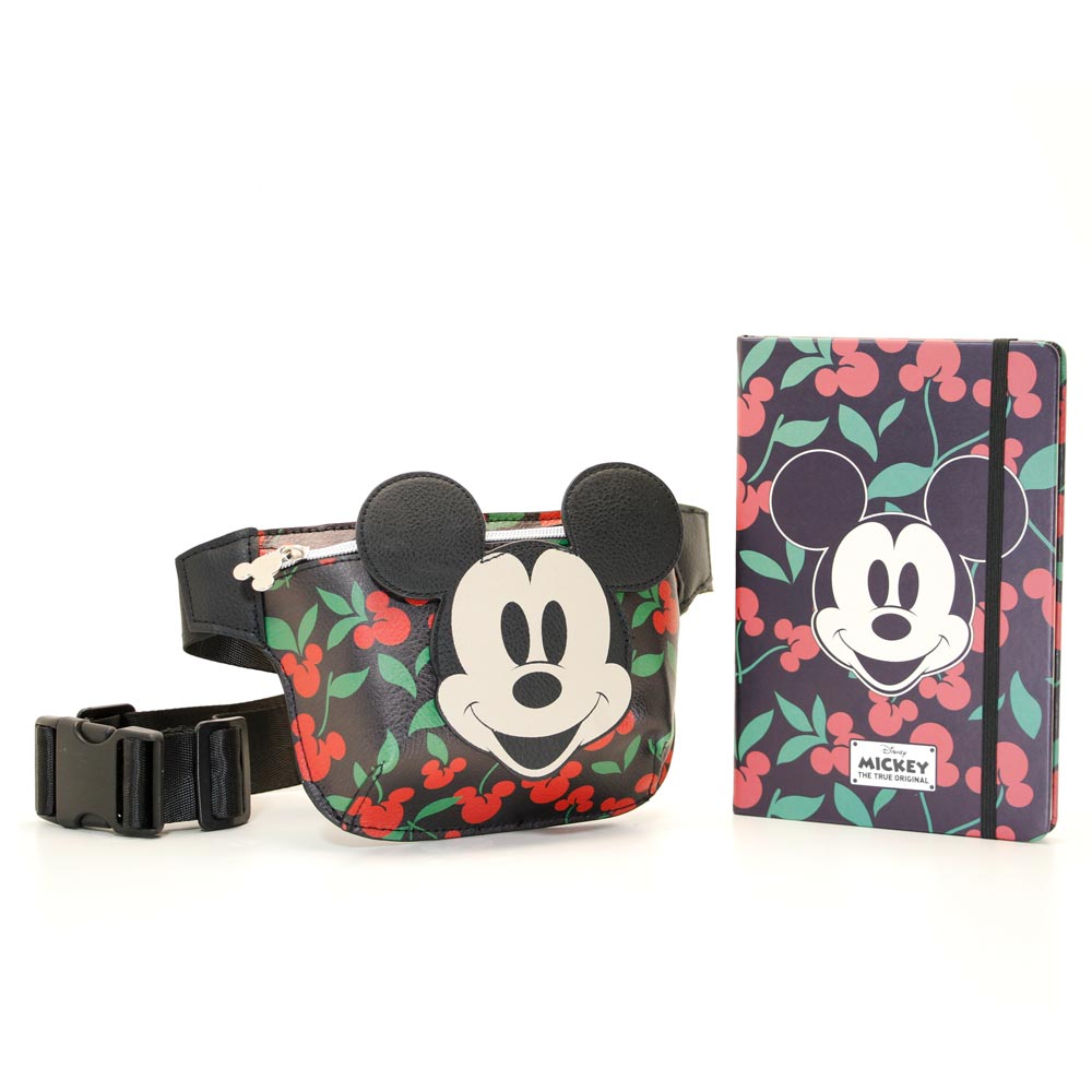 Pack avec Sac Banane + Complément Disney Mickey Mouse « Cherry »