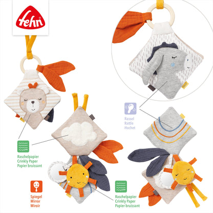 Stoffbuch Esel & Teddy
