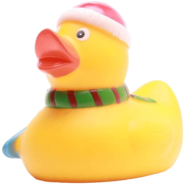 Canard Skieur de Noël