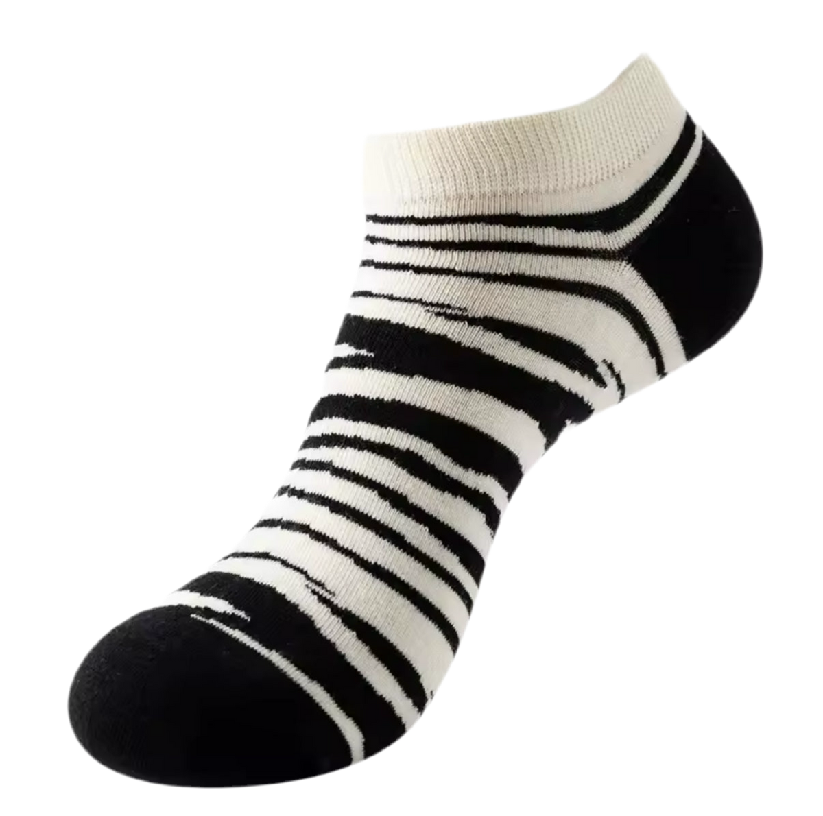 Chaussettes Courtes Zèbrées