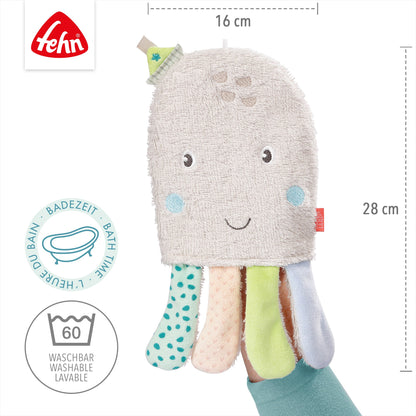 Waschhandschuh Oktopus