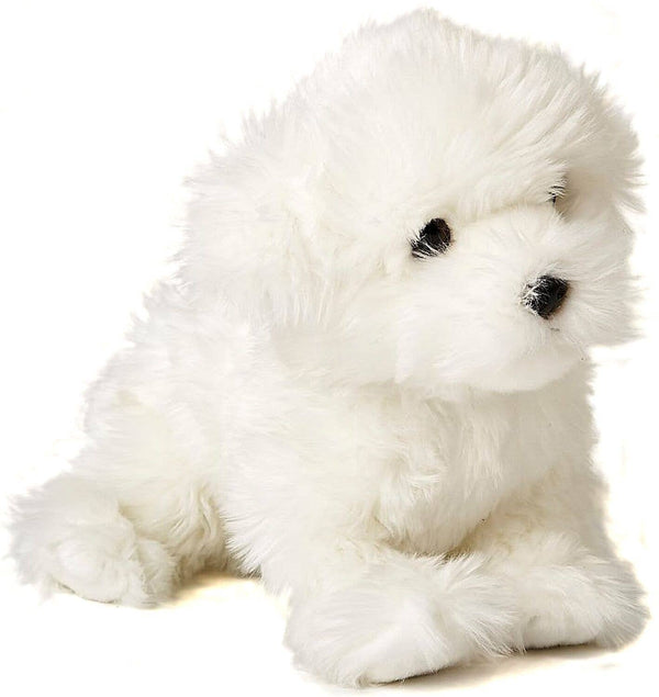 Peluche chien maltais sans laisse Uni Toys