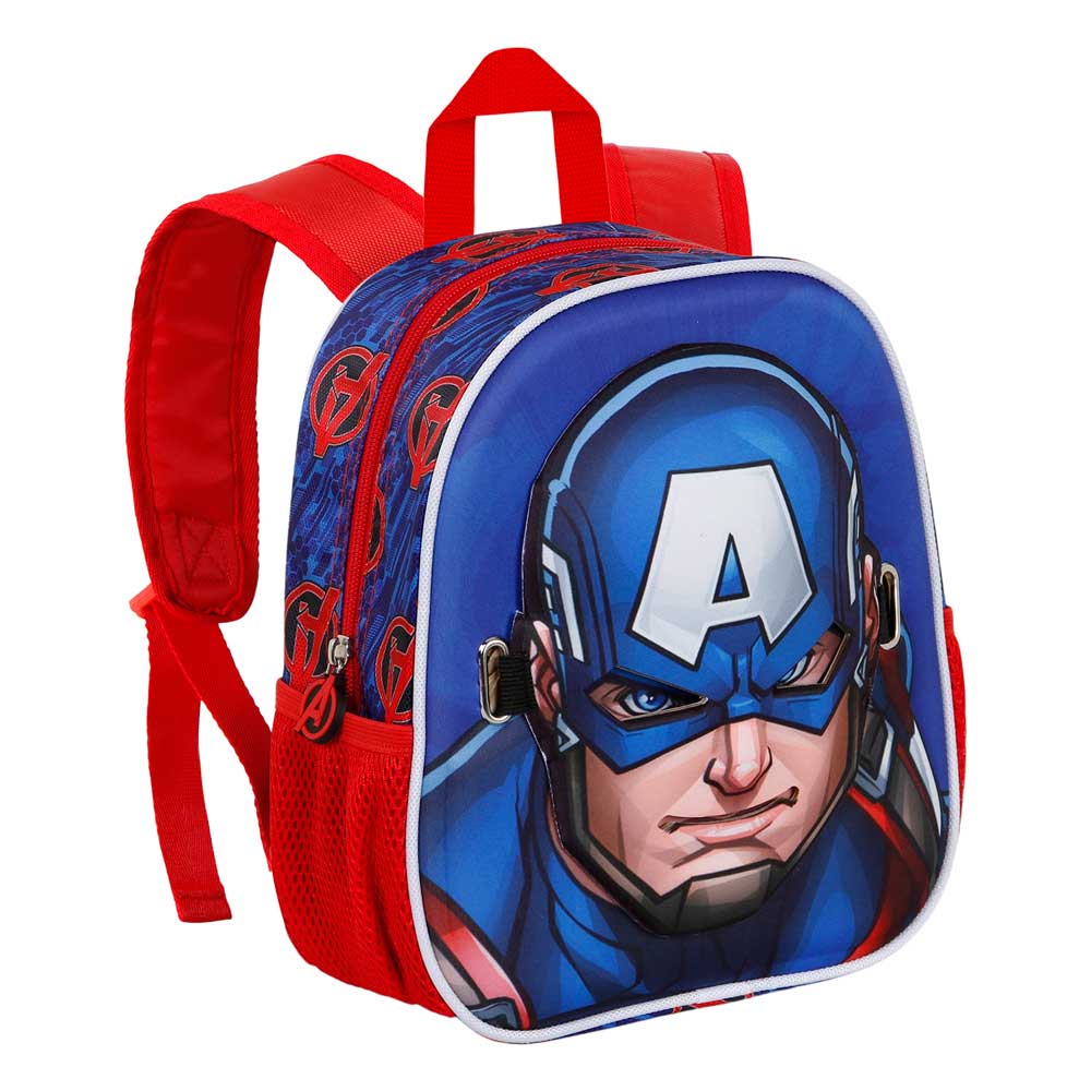 Mochila con Máscara Marvel Capitán América « First »