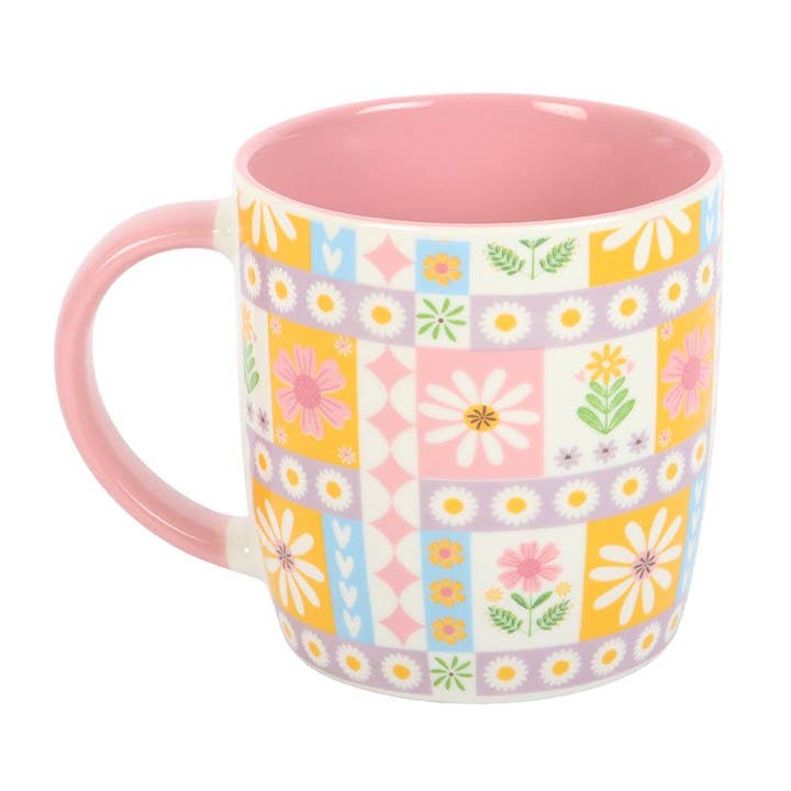 Mug Patchwork Floral – 320 ml